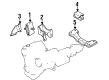 Diagram for Mazda MPV Engine Mount - L027-39-040C