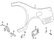 Diagram for Mazda Fuel Door - B25D-42-410