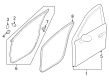 Diagram for Mazda CX-50 Door Seal - VA40-59-760