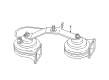 Diagram for Mazda B2300 Horn - ZZL0-66-780B