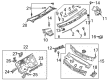 Diagram for Mazda CX-9 Grille - TD11-50-7N0F