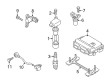 Diagram for Mazda MX-5 Miata Engine Control Module - LFMA-18-881C
