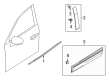 Diagram for Mazda MX-30 EV Door Moldings - DN4E-51-RB0