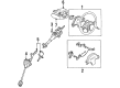 Diagram for Mazda MPV Turn Signal Switch - GJ21-66-122A
