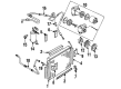 Diagram for Mazda A/C Compressor Cut-Out Switches - ZZM0-61-512