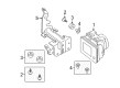 Diagram for Mazda Brake Controller - BJY7-43-7A0B