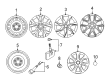Diagram for Mazda CX-70 Wheel Cover - KD51-37-190