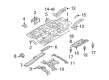 Diagram for Mazda CX-9 Floor Pan - TDY4-53-60ZB