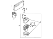 Diagram for Mazda RX-7 A/C Accumulator - 0000-68-1002-20