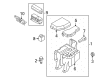 Diagram for Mazda Relay - TD11-66-750