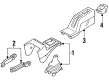 Diagram for Mazda 323 Shift Linkage Boot - B455-64-330