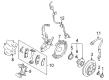 Diagram for Mazda Millenia ABS Sensor - TA01-43-71YB