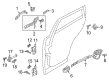 Diagram for Mazda CX-3 Door Latch Assembly - DB5C-73-310