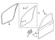 Diagram for Mazda 5 Door Seal - C235-59-760G