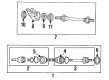 Diagram for Mazda 626 Wheel Seal - F011-25-744