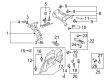 Diagram for Mazda 626 Door Screws - 9984-50-620