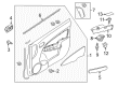 Diagram for Mazda 2 Power Window Switch - DF73-66-350B