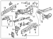 Diagram for Mazda CX-90 Frame Rail - KBB3-53-390C