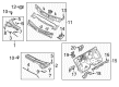 Diagram for Mazda CX-7 Grille - EG21-50-7S0J