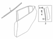 Diagram for Mazda Door Moldings - BDTS-50-670E