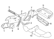 Diagram for Mazda Miata Armrest - BF70-69-390C-00