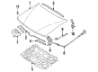 Diagram for Mazda 929 Hood Release Cable - HG30-56-720A
