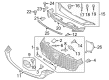 Diagram for Mazda CX-50 Grille - VA51-50-710B