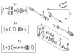 Diagram for Mazda 3 CV Boot - GG64-22-540