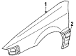 Diagram for Mazda 626 Emblem - GJ25-51-761