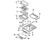 Diagram for Mazda Protege Air Deflector - B462-69-881