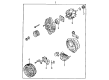 Diagram for Mazda RX-7 Alternator Pulley - N390-18-W11