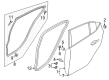 Diagram for Mazda 3 Door Seal - BHN9-72-760C