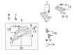 Diagram for Mazda CX-7 Pillar Panels - EG21-68-290F-75