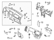 Diagram for Mazda Cigarette Lighter - EC01-66-298B