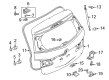 Diagram for Mazda Tailgate Lock - C513-62-310A