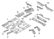 Diagram for Mazda 6 Rear Crossmember - GS3L-53-650A