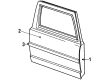 Diagram for Mazda Navajo Car Mirror - ZZL069120A