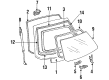 Diagram for Mazda Trunk Lock Cylinder - BR95-76-260A