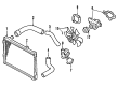 Diagram for Mazda MPV Water Hose - JE98-15-185A