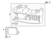 Diagram for Mazda Parking Assist Sensor - N243-67-Y80J