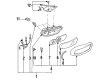 Diagram for Mazda RX-7 Light Socket - FD01-51-155C