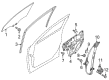 Diagram for Mazda CX-3 Window Run - D10E-59-605C