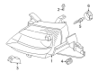 Diagram for Mazda MPV Headlight - LD47-51-0L0C