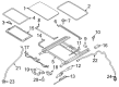 Diagram for Mazda 5 Air Deflector - C238-69-880