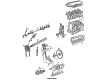 Diagram for Mazda B2200 Cylinder Head Gasket - 1456-10-235