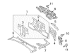 Diagram for Mazda MX-5 Miata Rear Crossmember - NF79-70-760A