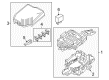 Diagram for Mazda MX-5 Miata Battery Fuse - DA7A-67-S99