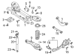 Diagram for Mazda Rear Crossmember - C513-28-800B