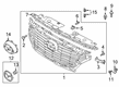 Diagram for Mazda CX-3 Grille - DL8V-50-710A