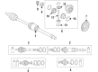 Diagram for Mazda 3 Pinion Bearing - C601-27-350A